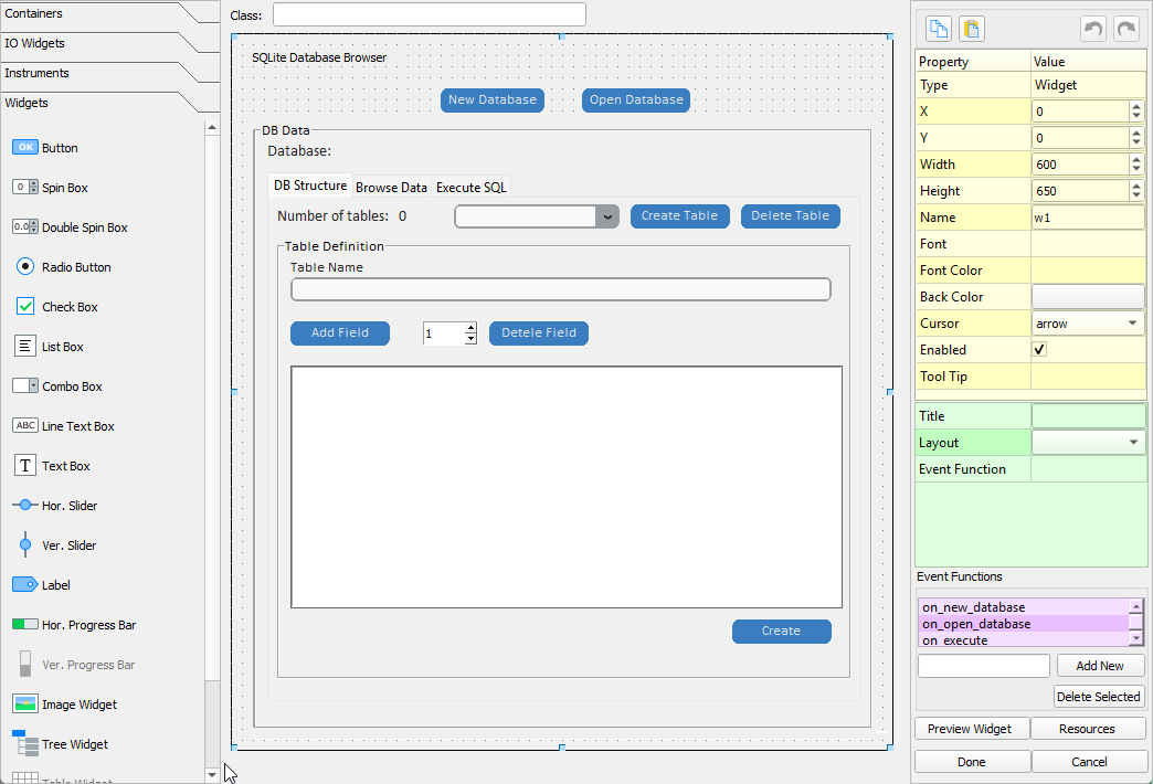 Example 1 Custom Tkinter GUI