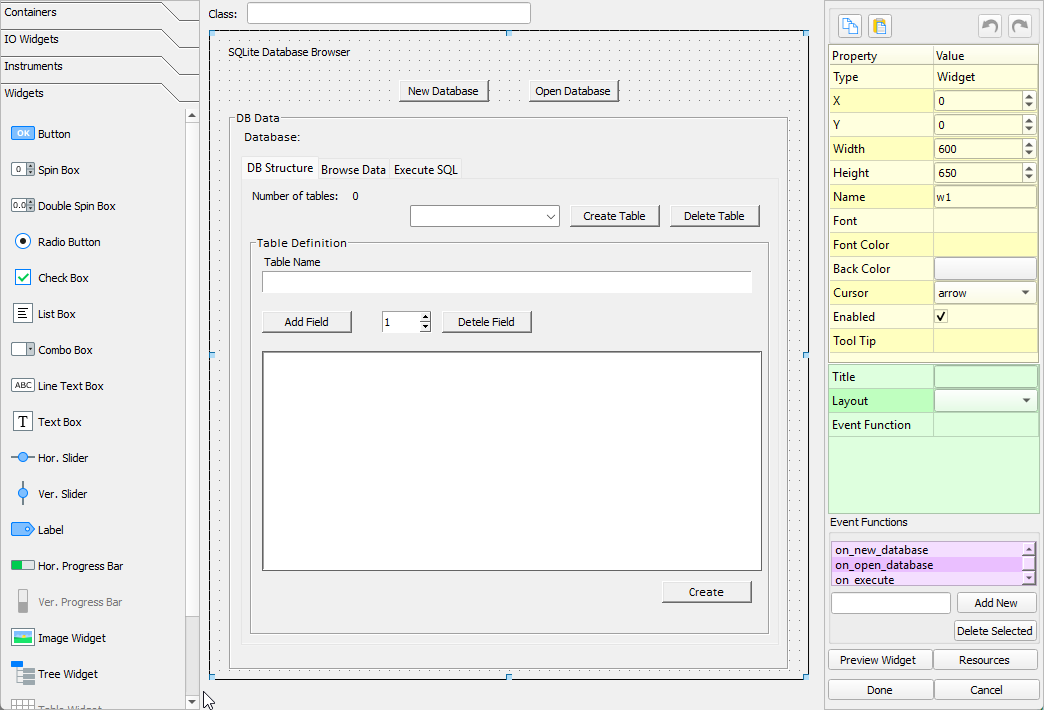 Example 2 Tkinter GUI